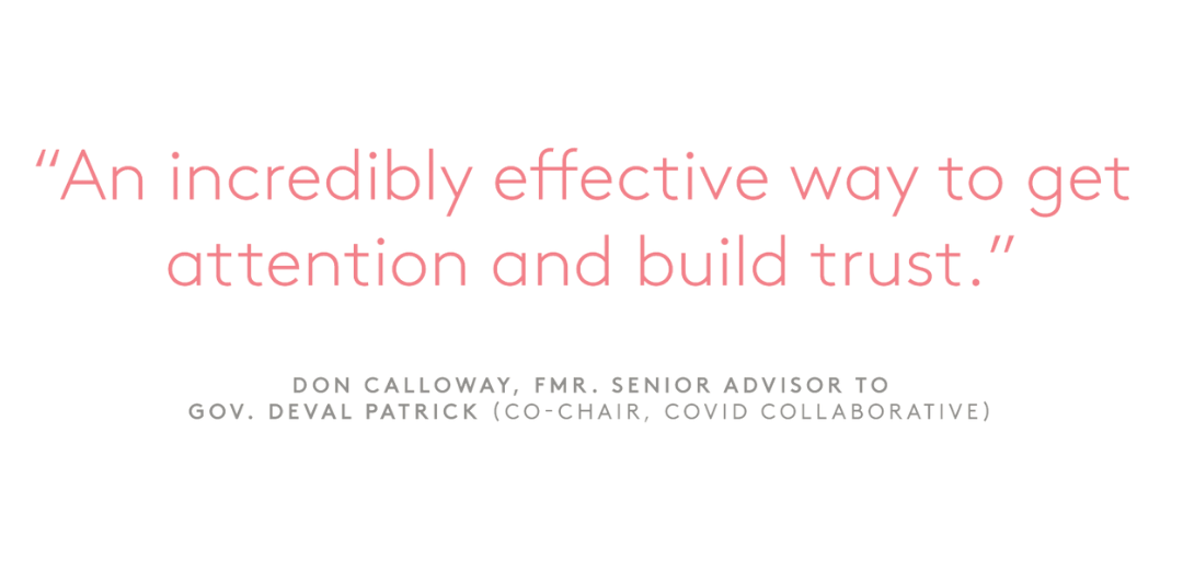 Don Calloway Quote (Co-Chair COVID Collaborative)